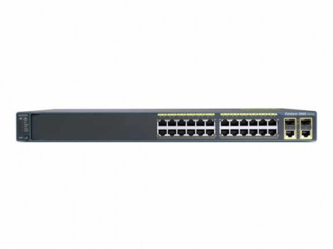 Cisco Catalyst 2960 Plus 24 10_100 PoE + 2 T_SFP LAN Base, у-2, Баград.рф